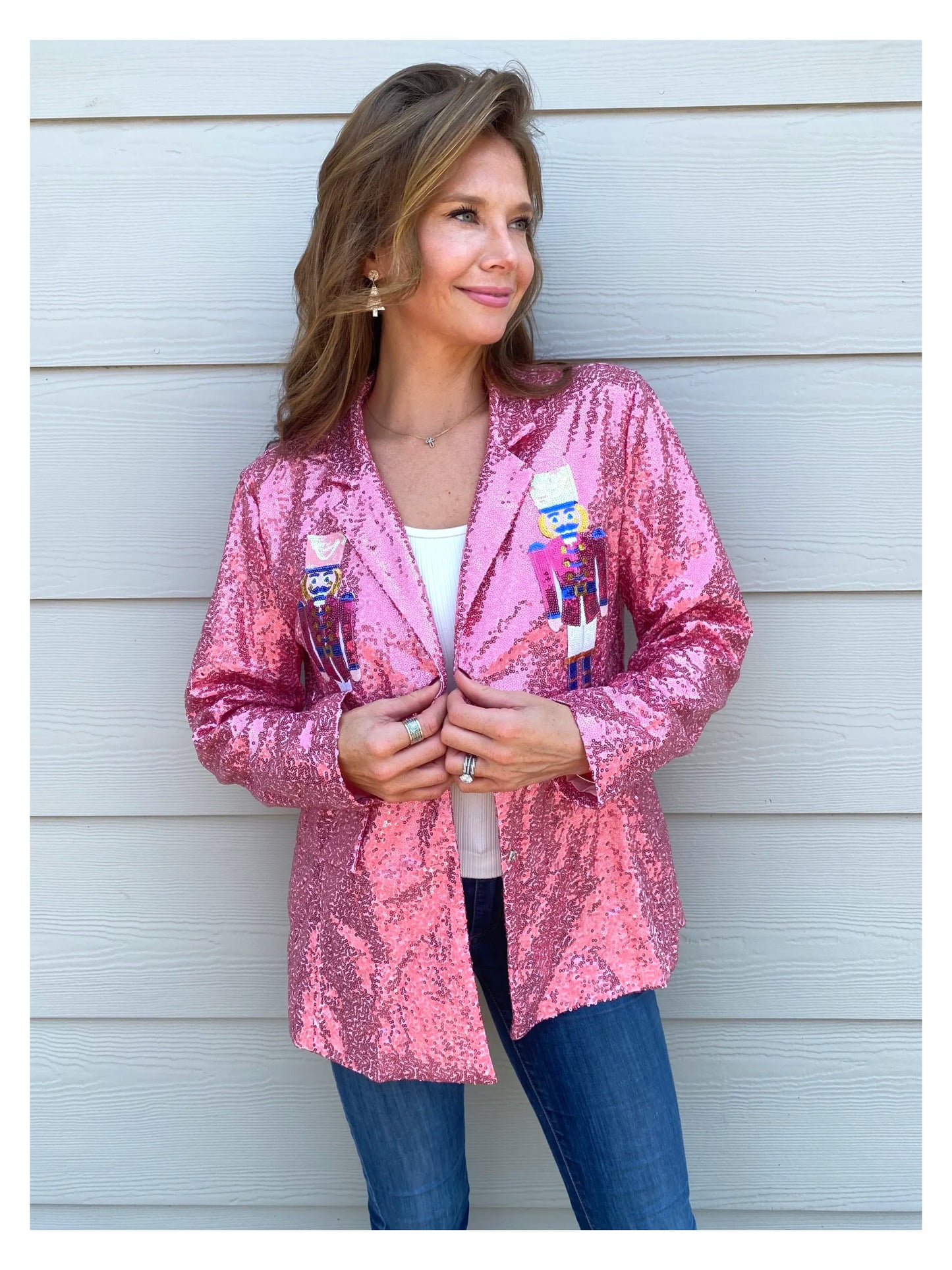 Nutcracker Sequin Blazer