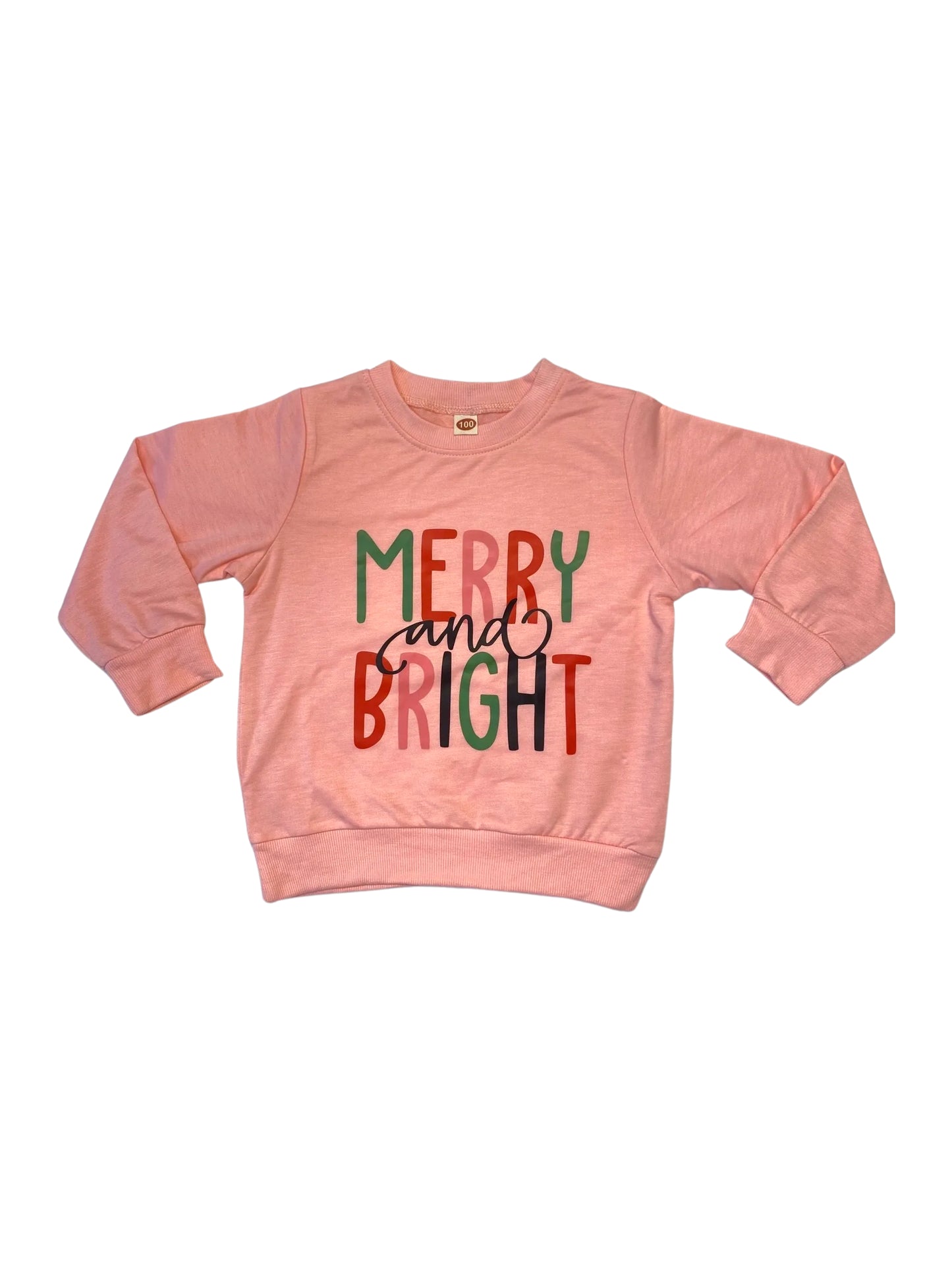 Children's Merry and Bright Sweatshirt