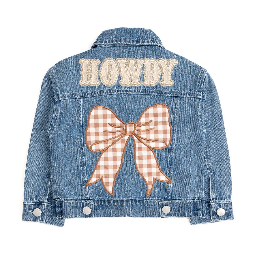 Girls Howdy Jean Jacket