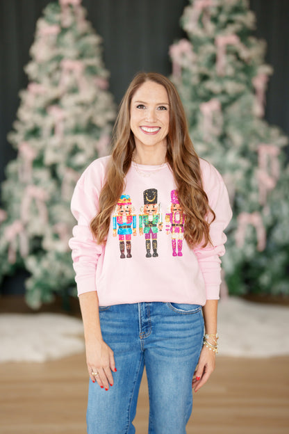 Pink Nutcracker Sweatshirt