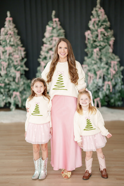 Preppy Classic Christmas Knit Sweater