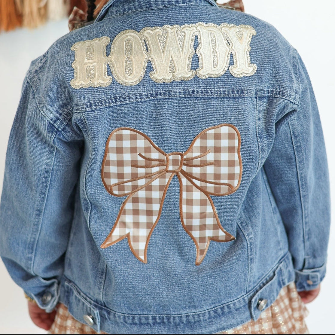 Girls Howdy Jean Jacket