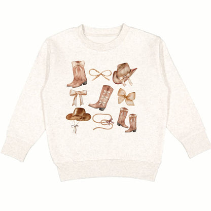 Girls Cowgirl Sweatshirt