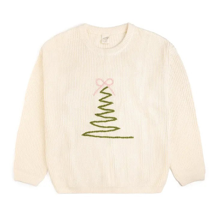 Women's Knit Christmas Tree Sweater