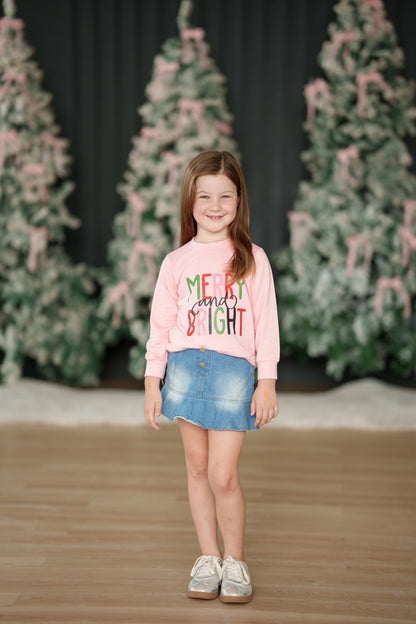 Children's Merry and Bright Sweatshirt