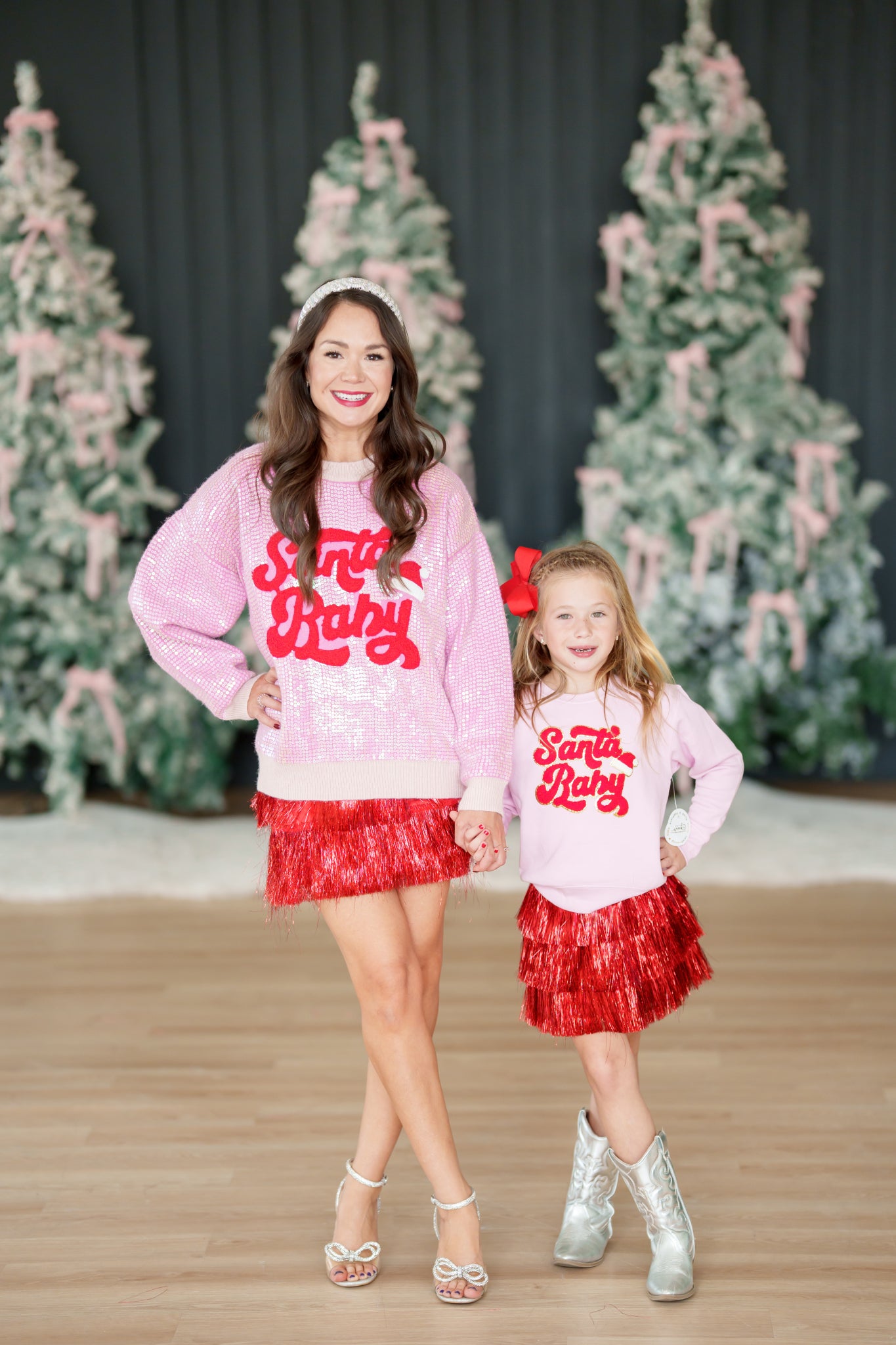 Santa Baby Sequin Sweatshirt